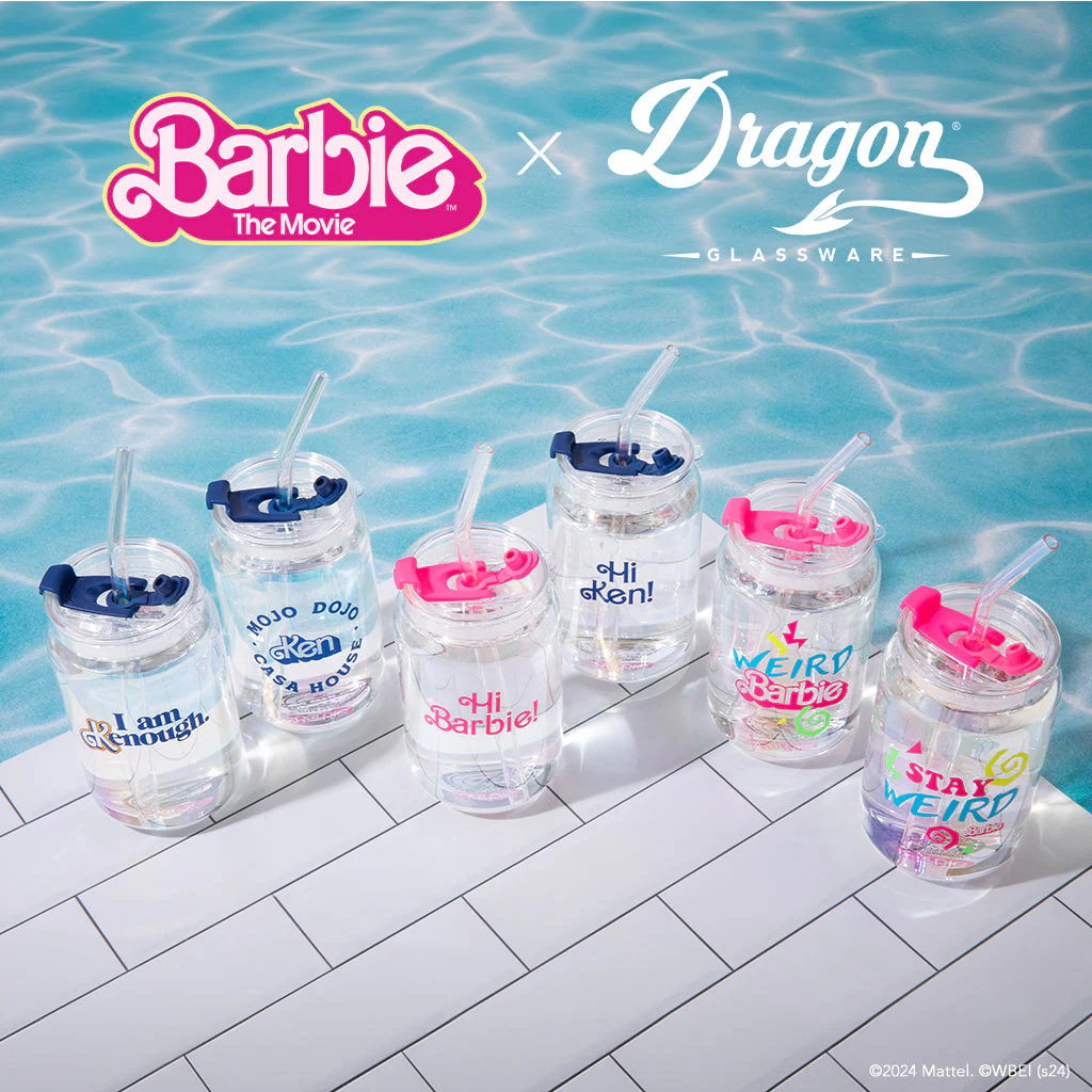 Barbie™ the Movie X Dragon Glassware® I'm Just Ken™ Drinking Glasses - Image 14