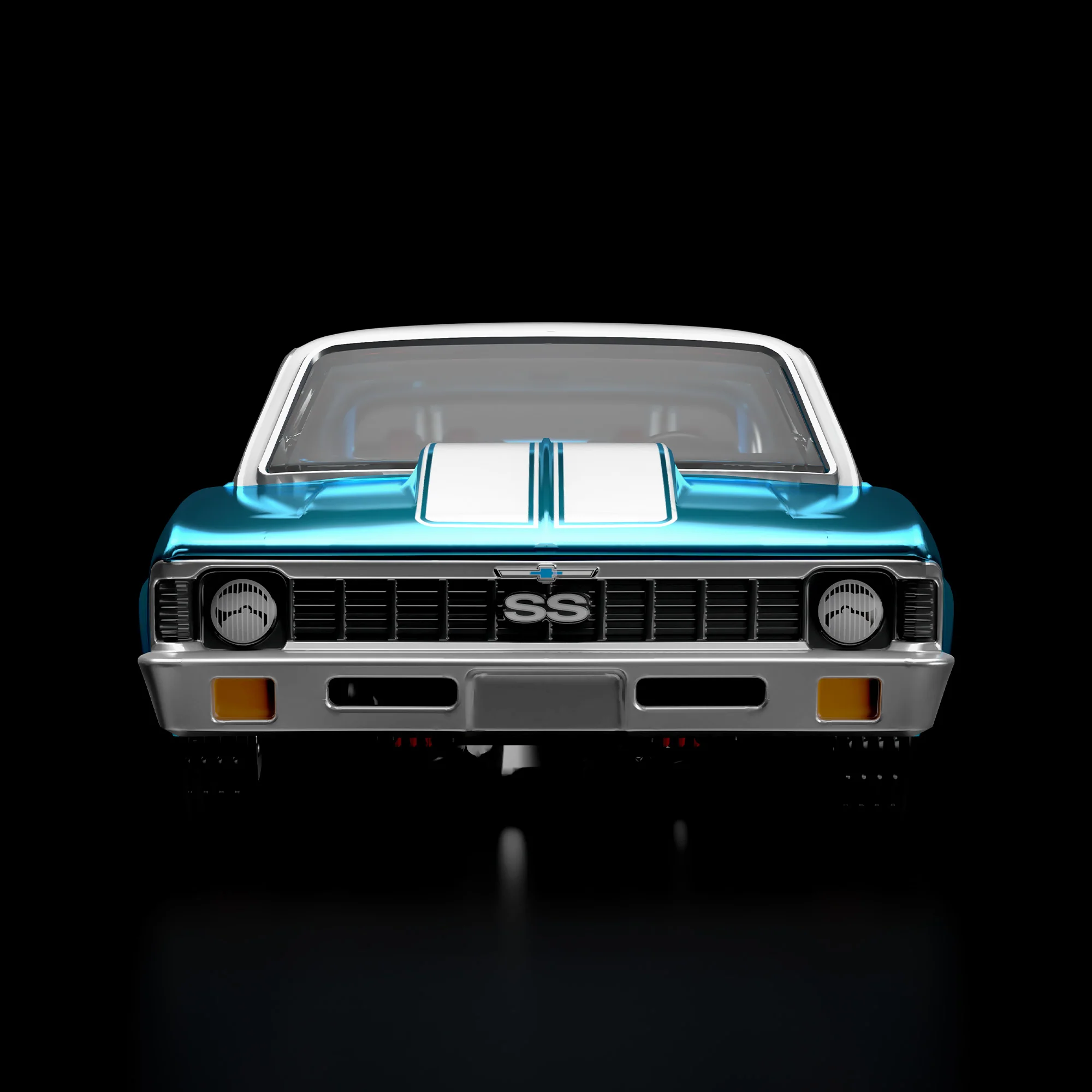 Hot Wheels RLC Exclusive sELECTIONs 1972 Chevy Nova SS - Image 8